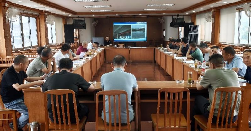 公司召开二季度标化讲评会  统筹抓实项目质安文明管控